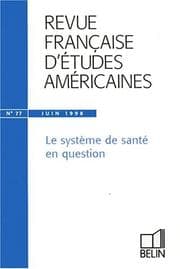 Tapa de Etudes américaines