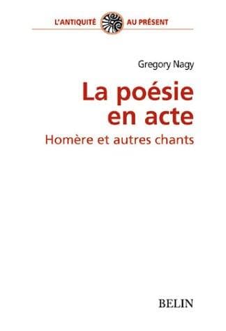 Tapa de La poesie en acte