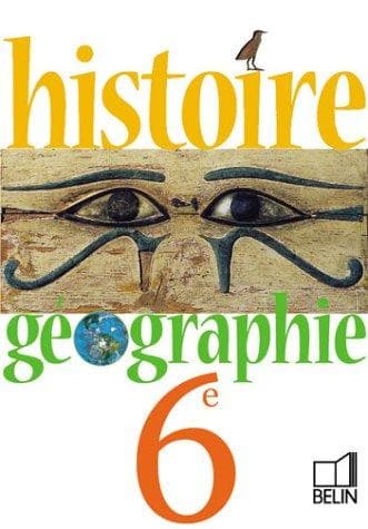 Tapa de Histoire géographie 6e