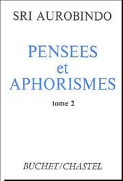 Tapa de Pensées et Aphorismes, tome 2