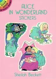 Tapa de Alice in Wonderland Stickers