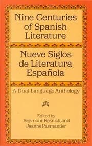 Tapa de Nueve siglos de literatura Espanola