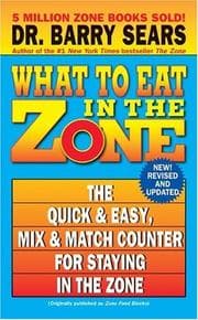 Tapa de What to Eat in the Zone