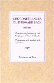 Tapa de Les Conférences du Dr Edward Bach