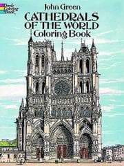 Tapa de Cathedrals of the World Coloring Book