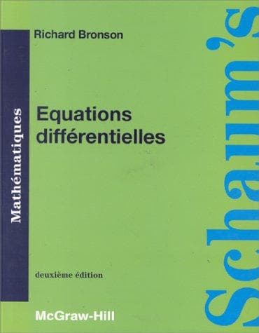 Tapa de Equations différentielles
