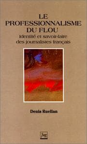 Tapa de Le Professionnalisme du flou