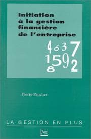 Tapa de Initiation à la gestion financière de l'entreprise