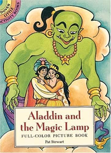 Tapa de Aladdin and the magic lamp