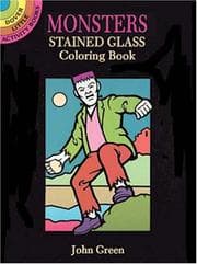 Tapa de Monsters Stained Glass Coloring Book