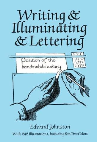 Tapa de Writing & illuminating & lettering