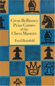 Tapa de Great brilliancy prize games of the chess masters