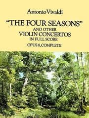 Tapa de The Four Seasons and Other Violin Concertos in Full Score
