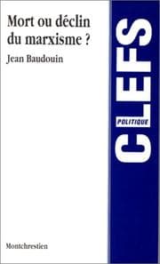 Tapa de Mort ou déclin du marxisme?