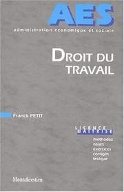 Tapa de Droit du travail