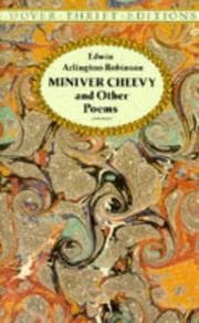 Tapa de "Miniver Cheevy" and other poems