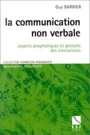 Tapa de La communication non verbale