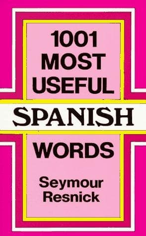 Tapa de 1001 most useful Spanish words