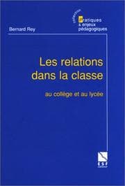 Tapa de Les relations dans la classe