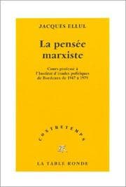 Tapa de La pensée marxiste