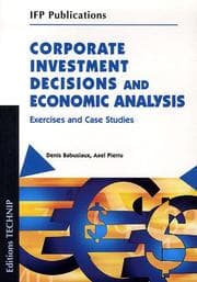 Tapa de Corporate investment decisions and economic analysis