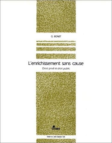 Tapa de L'enrichissement sans cause