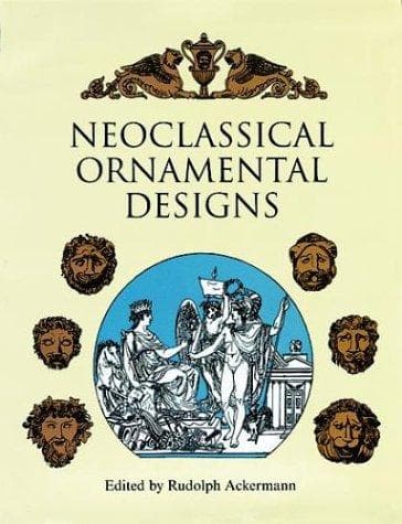 Tapa de Neoclassical ornamental designs