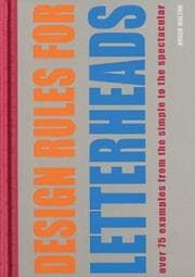 Tapa de Design Rules for Letterheads