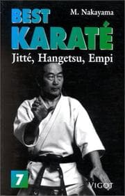 Tapa de Best karaté, numéro 7. Jitte hangetsu