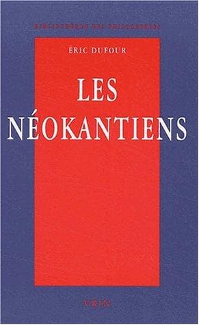 Tapa de Les neokantiens