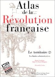 Tapa de Atlas de la Révolution française - Tome V