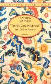 Tapa de "To his coy mistress" and other poems