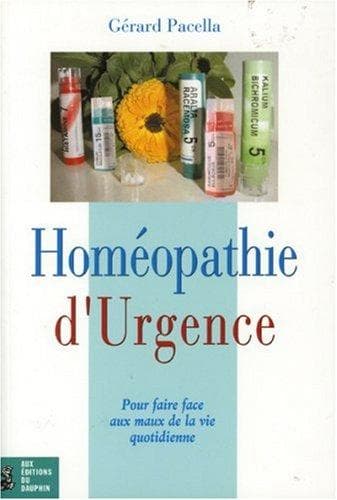 Tapa de Homéopathie d'urgence