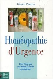 Tapa de Homéopathie d'urgence