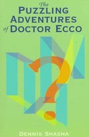 Tapa de The puzzling adventures of Dr. Ecco