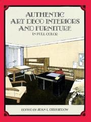 Tapa de Authentic art deco interiors and furniture in full color