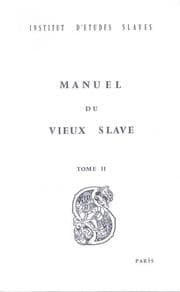 Tapa de Manuel du vieux slave, tome 2