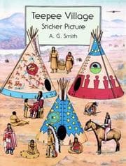 Tapa de Teepee Village Sticker Picture