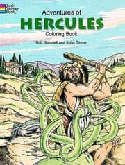 Tapa de Adventures of Hercules coloring book