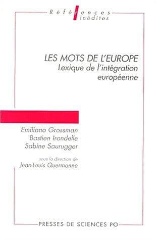 Tapa de Mots de L'Europe