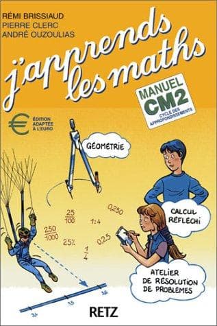 Tapa de J'apprends maths CM2 manuel + fichier