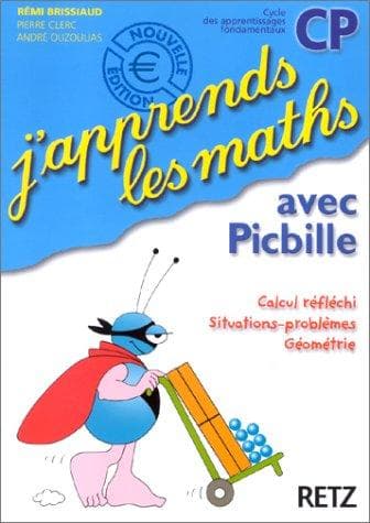 Tapa de J'apprends les maths avec Picbille - CP