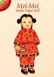 Tapa de Mei-Mei from China Sticker Paper Doll