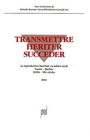Tapa de Transmettre - hériter - succéder