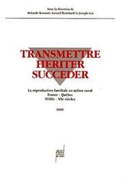 Tapa de Transmettre - hériter - succéder
