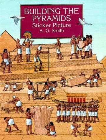 Tapa de Building the Pyramids Sticker Picture