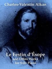 Tapa de Le Festin d'Esope and Other Works for Solo Piano