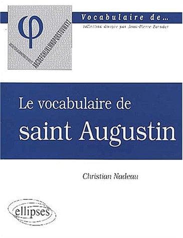Tapa de Vocabulaire de saint augustin