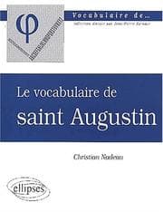 Tapa de Vocabulaire de saint augustin
