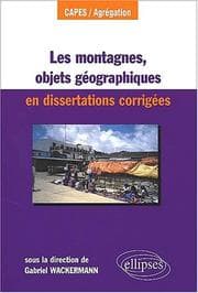 Tapa de Montagnes objet géographique en dissertations corrigées